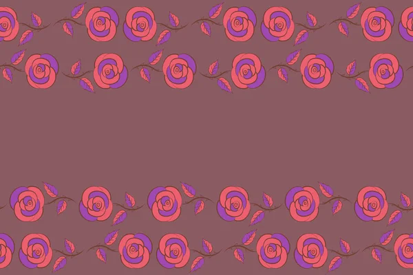 Rosa Marrom Rosa Violeta Rosa Com Espaço Cópia Lugar Para — Fotografia de Stock