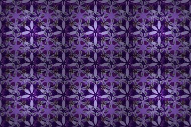 Raster Kızılderili çiçek desenli paisley patten. Tebrik etmek ya da kartvizit, fon, kumaş ya da tekstil için kullanılabilir. Etnik havlu, kına tarzı. Mor, mavi ve gri renklerde kusursuz bir süs..