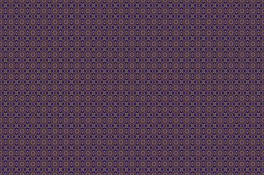 Duvar kağıdı, pankart, ambalaj, düğün kartları için kullanılabilir. Mavi arka planda soyut altın halka süsü. İslami doğuya özgü pürüzsüz desen. Müslüman, Doğu süsü, Hint süsü, İran motifi