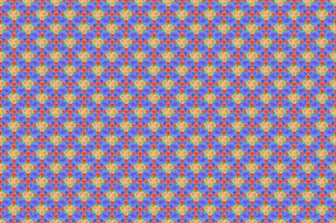 Renksiz çiçeksiz raster deseni.