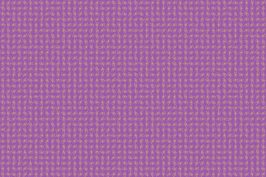 Menekşe arka planında altın yinelenen elementler olan soyut, pürüzsüz desen. Klasik menekşe ve altın desenli. Oriental raster klasik desen.