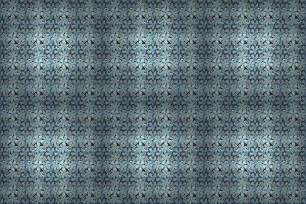 부드러운 꽃무늬는 보라색 파란색 회색이다 포장지 벽지등을 만드는 바닷말의 — 스톡 사진