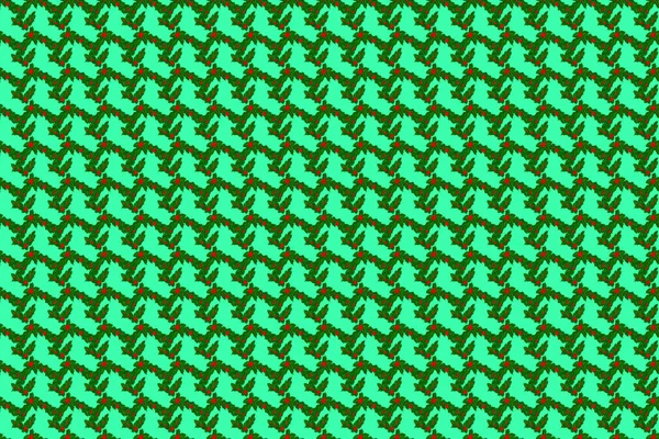 Милый Растровый Фон Бесшовный Абстрактный Цветочный Узор Зеленом Фоне Графический — стоковое фото