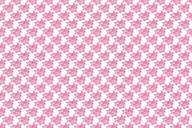 Raster plumeria çiçek deseni pembe, mor ve morumsu renklerde..