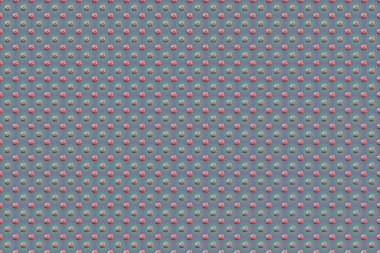 Geçmişi, tekstili, ambalaj kağıtları, tebrik kartları için. Raster illüstrasyonu. Soyut kozmos çiçeklerinin mavi, siyah ve mor renkleriyle sulu boya buketi ile romantik, pürüzsüz bir desen..