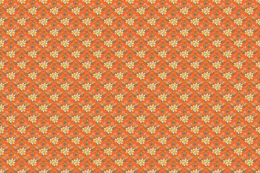 Renksiz çiçeksiz raster deseni.