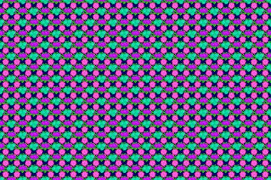 Eski tarz moda baskı. Dekorasyon ve tasarım için güzel bir raster deseni. Mavi arka planda gül ve yeşil yapraklı suluboya desenli. Gül çiçeklerinin ve yaprakların zarif deseni