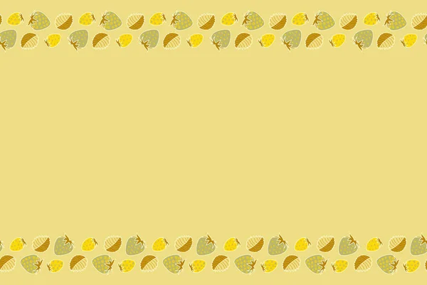 Padrão Flor Horizontal Morango Abstrato Padrão Textura Tecido Com Morango — Fotografia de Stock