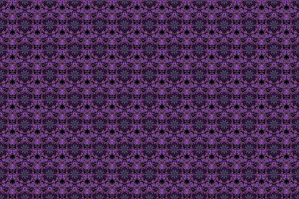 Vintage seamless pattern in gray and violet colors. Elegant raster damask wallpaper. Seamless background.