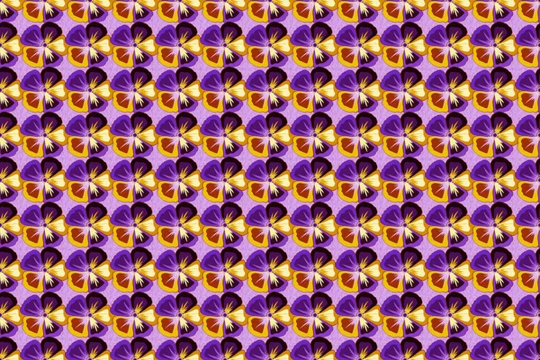 Использован Поздравления Фона Визитной Карточки Например Текстиля Бесшовный Орнамент Фиолетовом — стоковое фото