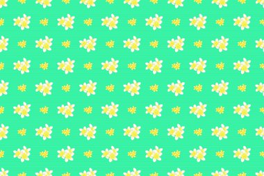 Renksiz çiçeksiz raster deseni.