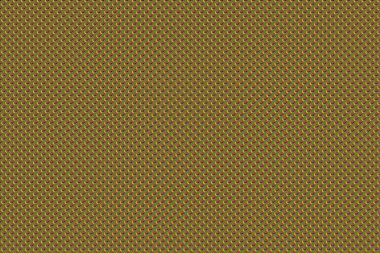 Dekoratif yaz gelincik çiçeklerinin sarı, yeşil ve kahverengi renkleriyle kusursuz desen, suluboya raster çizimi.