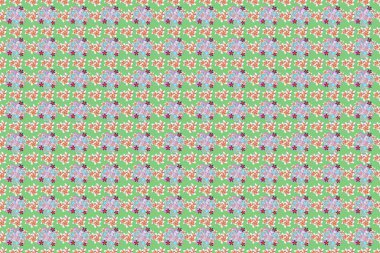 Renksiz çiçeksiz raster deseni.