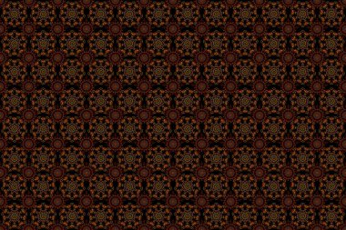 Son moda kar taneleri ve elementler onun kartlarını gösteriyor. Modern soyut tasarım posteri, kapak, kırmızı, turuncu ve kahverengi renkli kart tasarımı. Retro biçim dokusu, desen ve soyut kış elementleri.