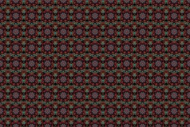 Raster kesme kağıt dantel dokusu, siyah arka planda kırmızı tül, girintisiz desen, eps10.