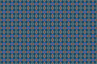 Renksiz çiçeksiz raster deseni.