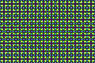 Renksiz çiçeksiz raster deseni.