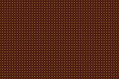 Pırıl pırıl altın şeritlerin kusursuz deseni, zikzak sembolü dalgalı şeritler, kahverengi üzerinde pürüzsüz desenli altın çizgiler. Kartlar, davetiyeler, düğün, ambalaj kağıtları için el çizimi desen.