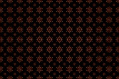 Kahverengi ve turuncu renklerle çiz. Canlı yineleme - kolay yapmak için pürüzsüz desen herhangi bir hatları doldurmak için kullanın. Raster illüstrasyonu.