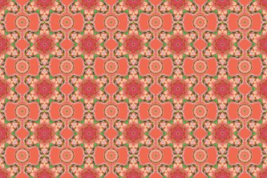 Arap tarzında soyut bir model. Mavi ve yeşil doku. Grafiksel modern model. Kusursuz raster arkaplanı.