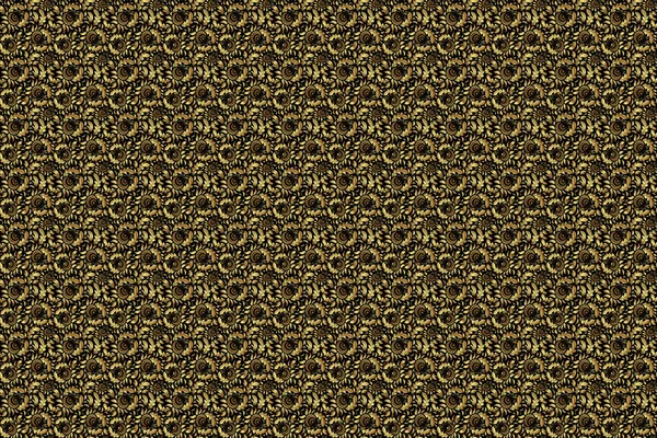 Geometrische Achtergrond Raster Geometrisch Naadloos Patroon Met Gouden Hellingen Gouden — Stockfoto
