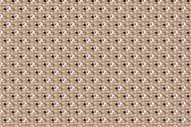 Kahverengi, gri ve bej amber çiçeklerinin suluboya boya efekti, pürüzsüz arkaplan.