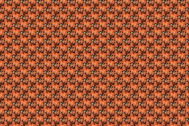 Eski bir çiçek süsü. Soyut klasik dikişsiz desen.