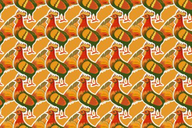 Renksiz çiçeksiz raster deseni.