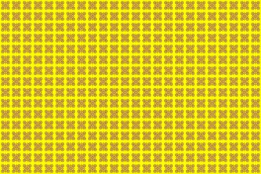 Altın parıltılı kar taneleri, sarı arka planda dekoratif Noel elementi dizayn etti.