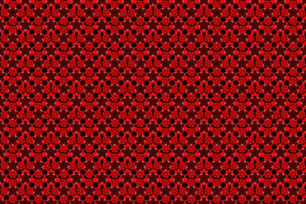 Симпатичный Дизайн Черном Розовом Красном Цветах Наклеек Этикеток Ярлыков Подарочной — стоковое фото