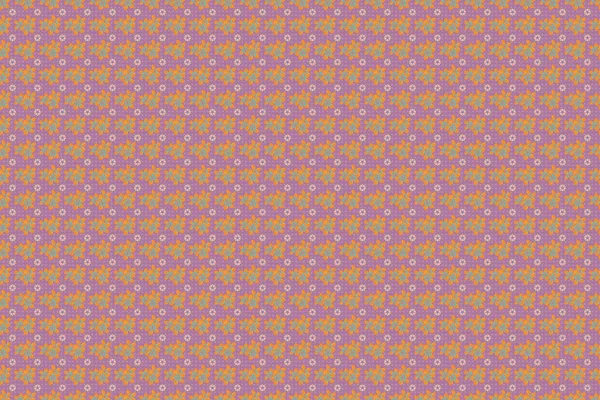 Color Seamless Floral Raster Pattern — Stock Photo, Image