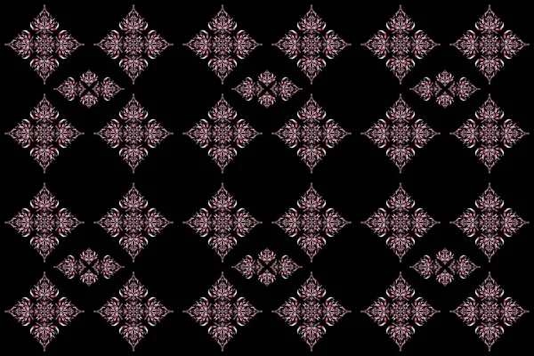 Patrón Geométrico Repetitivo Sin Costuras Con Formas Hexágono Gradiente Púrpura — Foto de Stock