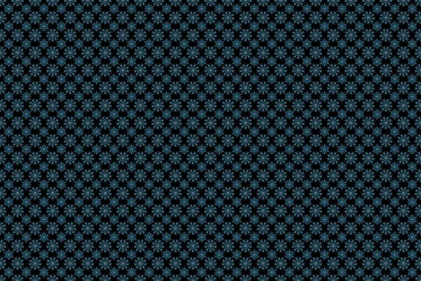 Blauw Abstract Bloemsieraad Raster Naadloos Patroon Van Abstracte Decoratieve Elementen — Stockfoto