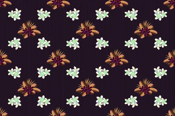 Color Seamless Floral Raster Pattern — Stock Photo, Image