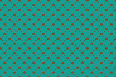 Renksiz çiçeksiz raster deseni.