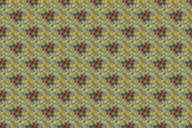 Renksiz çiçeksiz raster deseni.