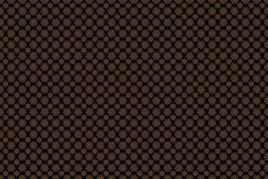 Raster illüstrasyonu. Damask bej renklerle renksiz çiçek arkaplan deseni.