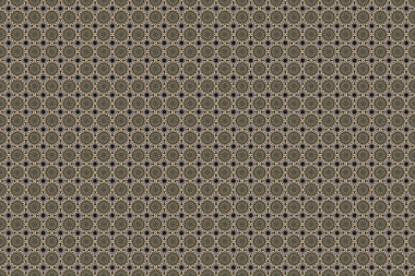 Çiçeklerin tekrarlanması kolay, kusursuz desenli, hatları doldurmak için kullanılır. Raster illüstrasyonu.