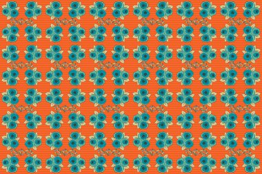 Renksiz çiçeksiz raster deseni.