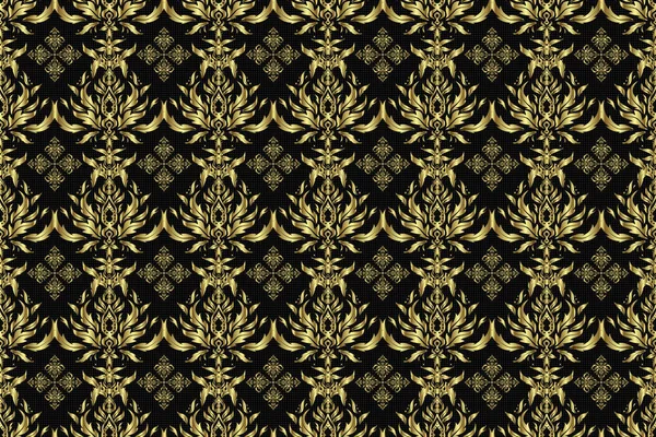 Nahtlose Geometrische Muster Raster Goldene Textur Abstraktes Geometrisches Muster Geometrischer — Stockfoto