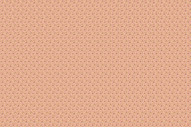 Pembe arka planda altın rengi elementlerin kusursuz raster görüntüsü. Duvar kağıdı, sunum, tasarım, tekstil için. Raster illüstrasyonu.