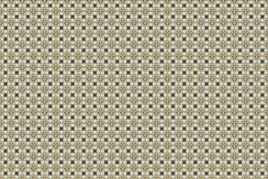 Renksiz çiçeksiz raster deseni.