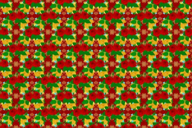 Renksiz çiçeksiz raster deseni.