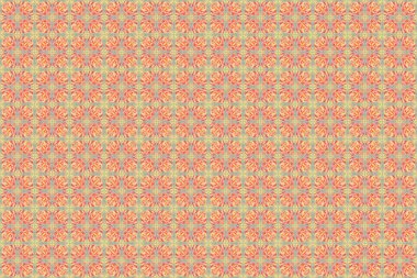 Kusursuz geometrik desenler. Retro dijital kağıt. Kartlar, davetiyeler, pembe, turuncu ve sarı renkli web tasarımı için dekoratif arka plan. Eski dokular.