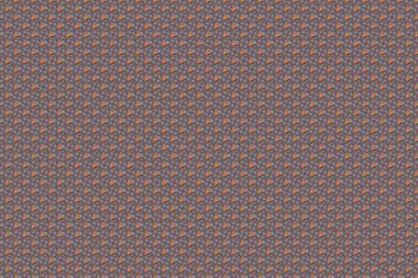 Kusursuz çiçek süsü. Kahverengi, gri ve mor renkli renkler. Kraliyet gelincikleriyle modern gelincik deseni.