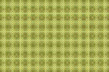 Sarı ve yeşil tekrarlayan elementlerle kusursuz soyut doku. Zarif raster klasik kusursuz desen. Güzel iz..