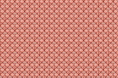 Renksiz çiçeksiz raster deseni.