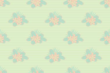 Renksiz çiçeksiz raster deseni.