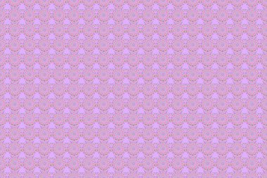 Pembe ve sarı renklerle çiz. Canlı yineleme- Basit, pürüzsüz bir desen için herhangi bir hatları doldurmak için kullanın.