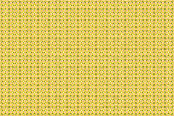 섬유는 베이지 노란색 녹색을 꽃무늬 인쇄소 래스터 꽃차례를 반복하는 — 스톡 사진